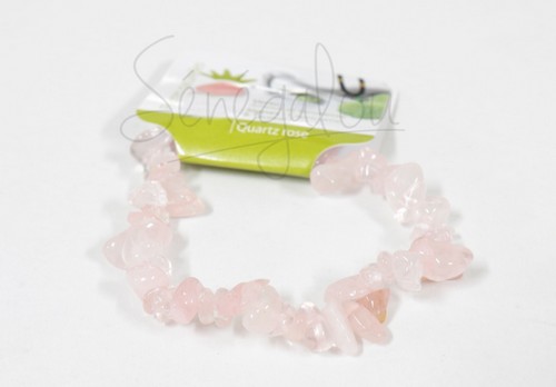 Bracelet Baroque Quartz Rose