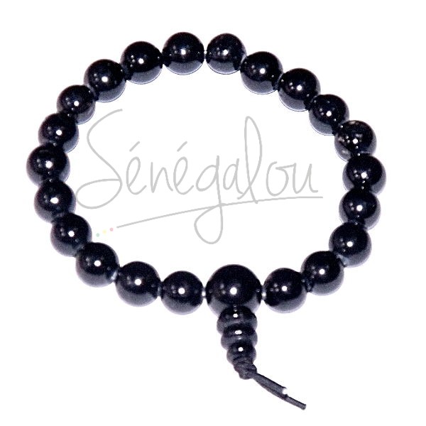 Bracelet Mala Tourmaline Noire