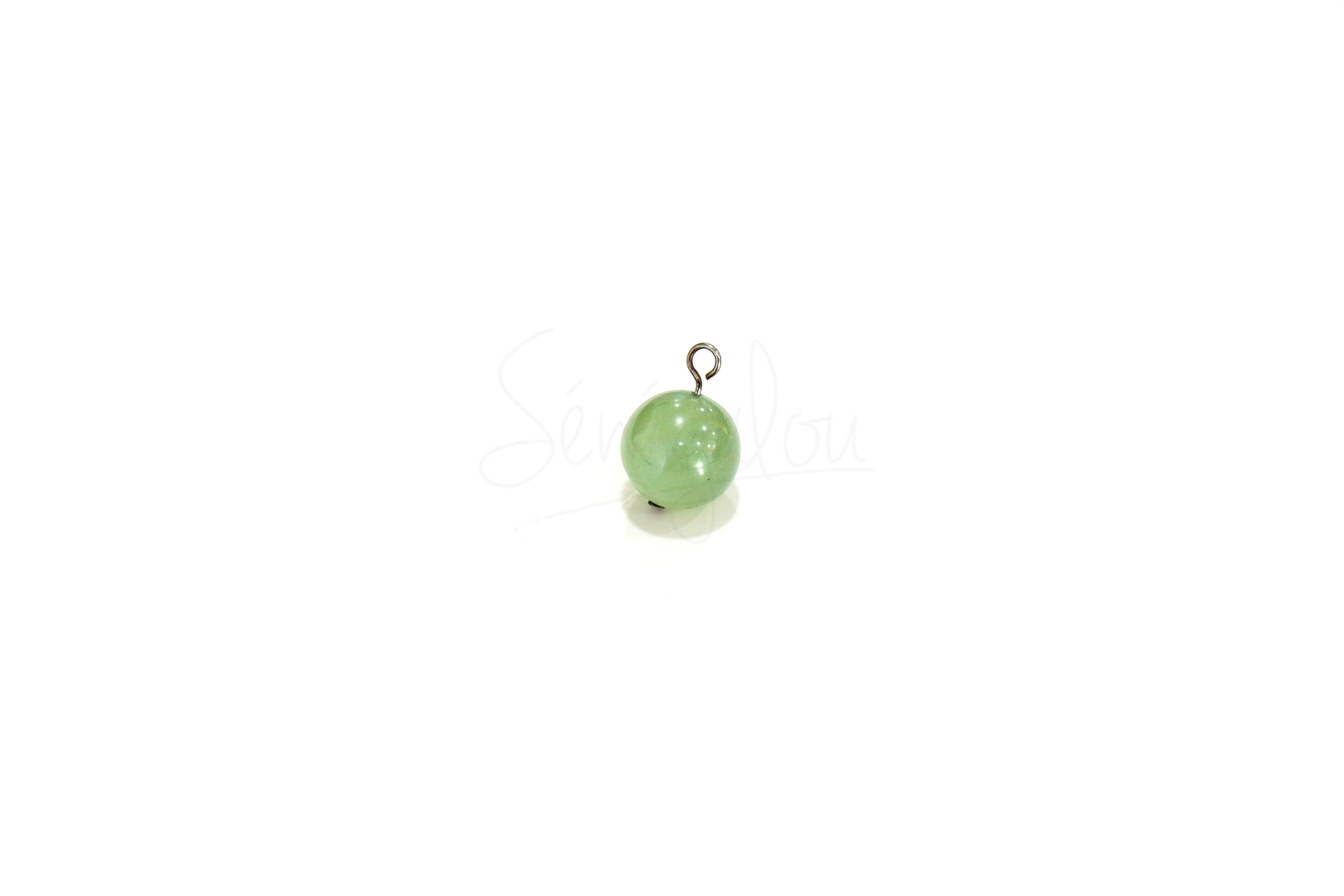 Pendentif Boule Jade